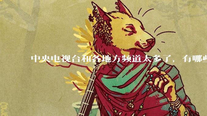中央电视台和各地方频道太多了，有哪些频道可以撤了？