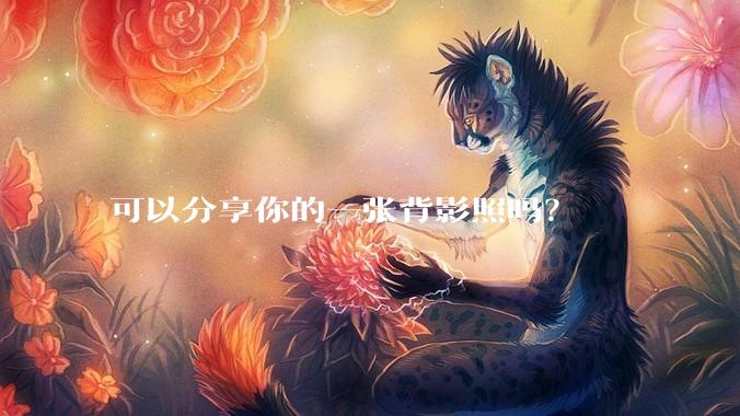 可以分享你的一张背影照吗？