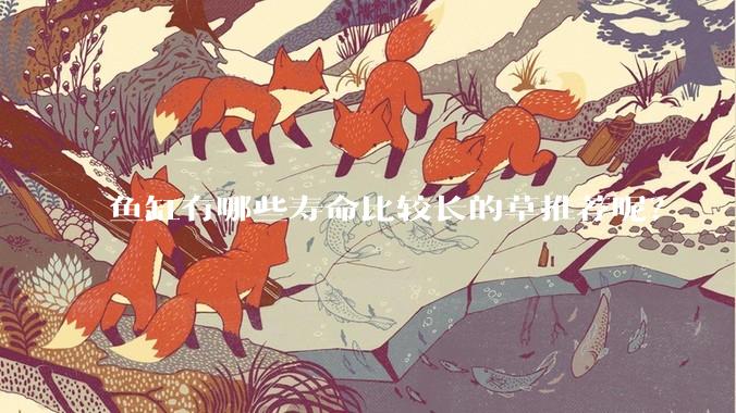 鱼缸有哪些寿命比较长的草推荐呢？