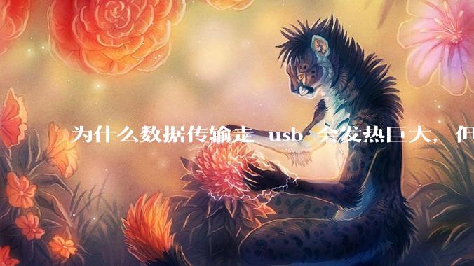 为什么数据传输走 usb 会发热巨大，但网线不会？